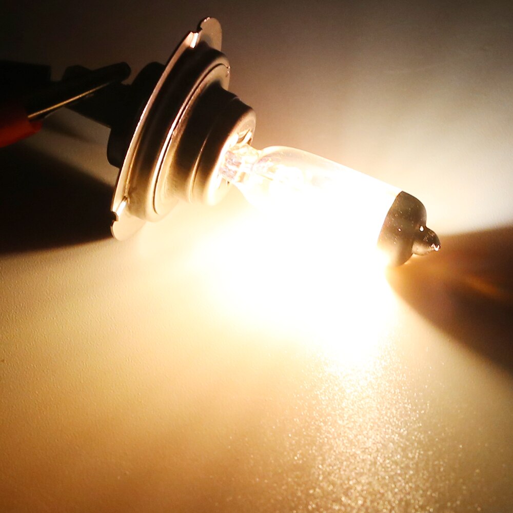 Herorider 2 stücke H7 Halogen Birne 2300 k Super Helle Gelb Goldene h7 12 V 55 W Auto Scheinwerfer Halogen Auto Nebel Lichter