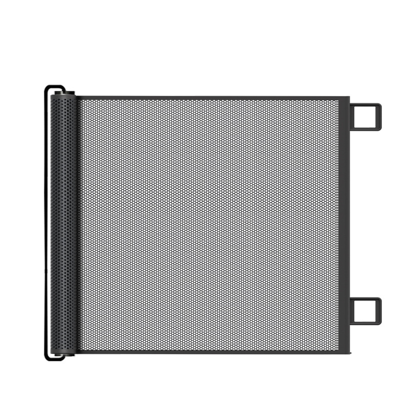 Automatische Intrekbare Huisdier Poort Hek Hond Katten Hek Indoor Trap Gangpad Isolatie Mesh Geen Punch Veiligheidsnet Hek