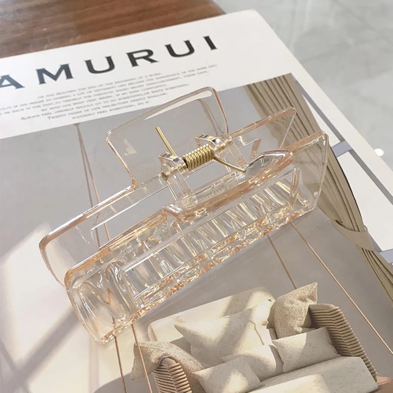 Matte Solid Haar Klauwen Clear Acryl Haar Clips Haarspelden Haarspeldjes Hoofddeksels Voor Vrouwen Meisjes Haar Accessoires