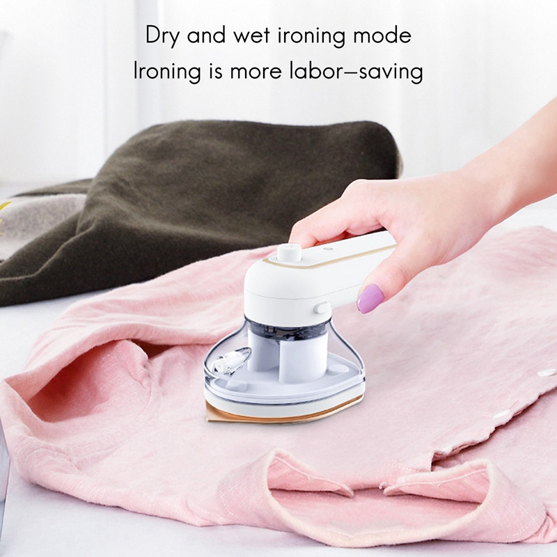 Bezprzewodowy ręczny żelazko parowe maszyna mini przenośny USB akumulator parownica robić odzieży wiszące prasowanie robić domu podróży 160W