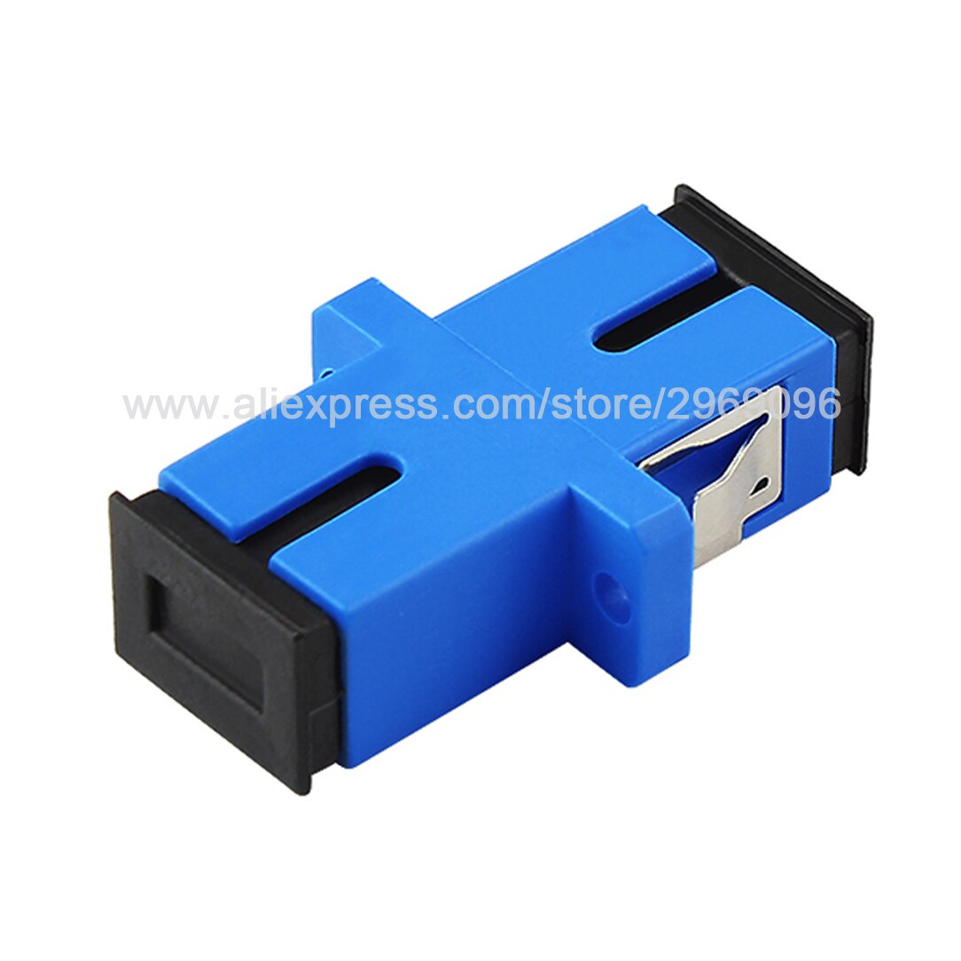 50Pcs Ftth Sc Upc Sx Glasvezel Adapter Sc Glasvezel Koppeling Sc Fiber Flens Sc Upc Connector Gebruik voor Ftth Project