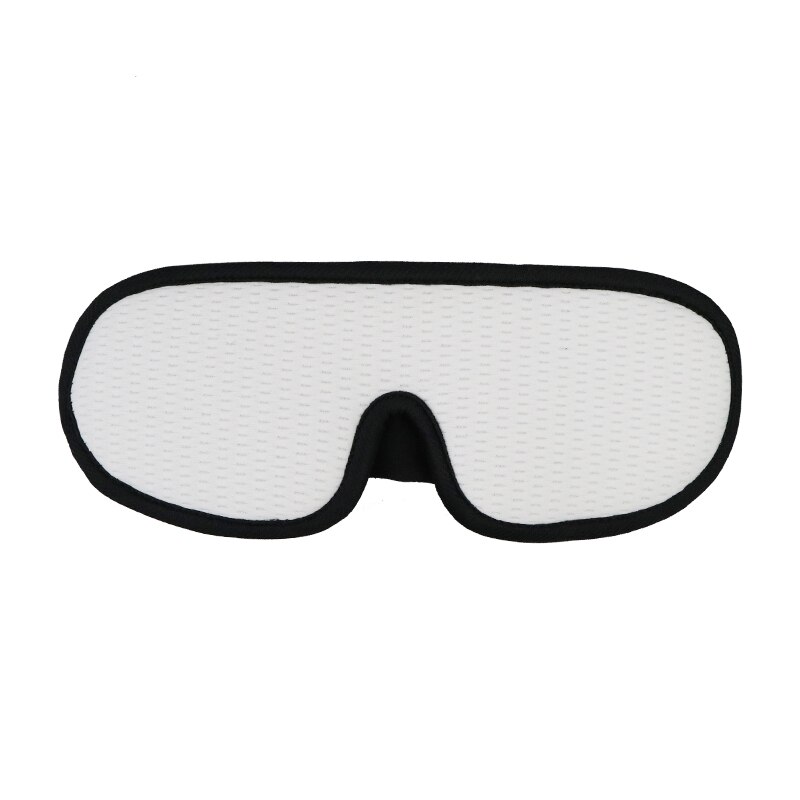 3D Slaapmasker Blokkeren Licht Zachte Gewatteerde Slaap Masker Voor Ogen Slaapmasker Eye Shade Blinddoek Slapen Aid Gezichtsmasker ooglap: Beige