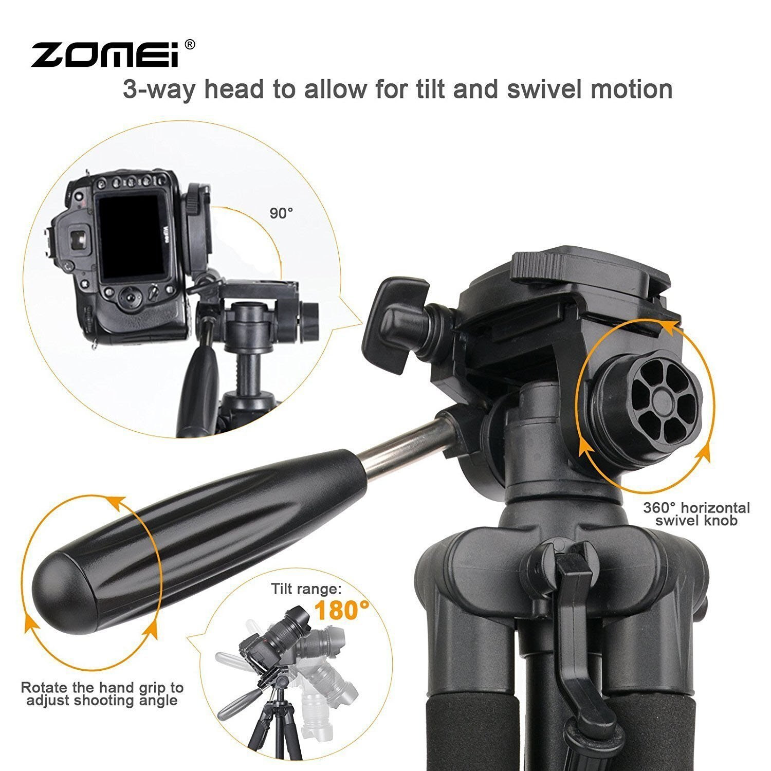 Professionele reizen Q111 draagbare aluminium statief met digitale camera SLR accessoires statief voor digitale SLR camera