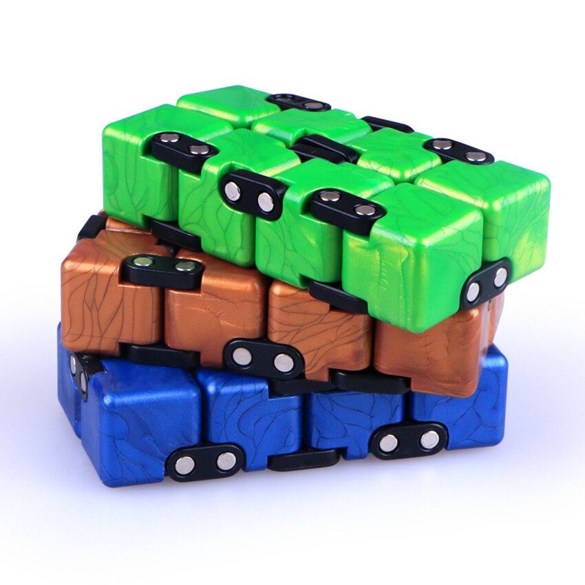 Antistress Fidget Speelgoed Infinity Cube Stress Reliever Speelgoed Voor Volwassenen Kinderen Grappige Zintuiglijke Speelgoed Speed Cube Decompressie