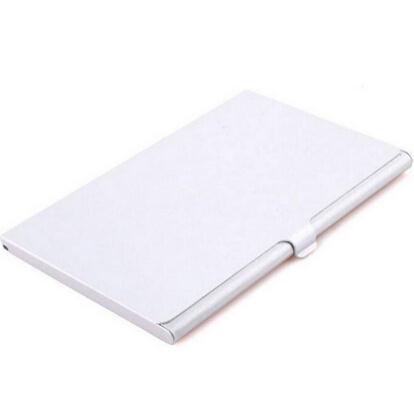 Mini boîte à cartes Business, étui pratique, étanche, en alliage d'aluminium étui pour cartes de crédit, 1 pièce, nouveauté: Default Title