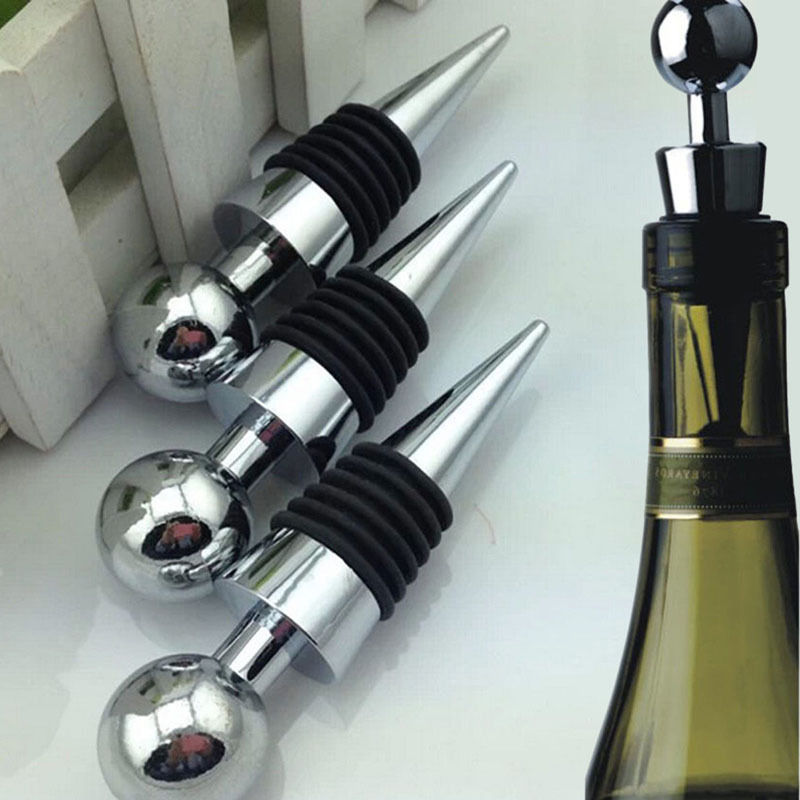 1 pc metallflaskepropp for vinoppbevaring med vriplugg gjenbrukbar vakuumforseglet
