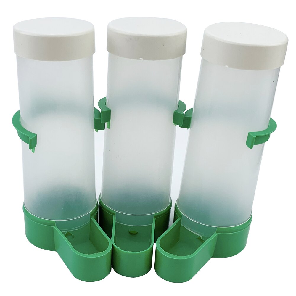 1 pz uccello bevitore d'acqua alimentatore fontanella automatica animale domestico pappagallo gabbia bottiglia bere tazza ciotole animale domestico forniture per uccelli distributore