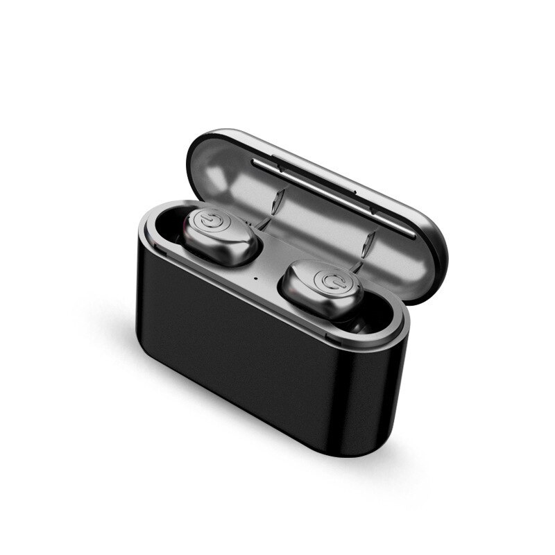 X8 TWS sans fil Bluetooth écouteurs True 5D stéréo écouteurs Mini étanche mains libres sport casque avec 2200mAh batterie externe: HBQ F9-Tws
