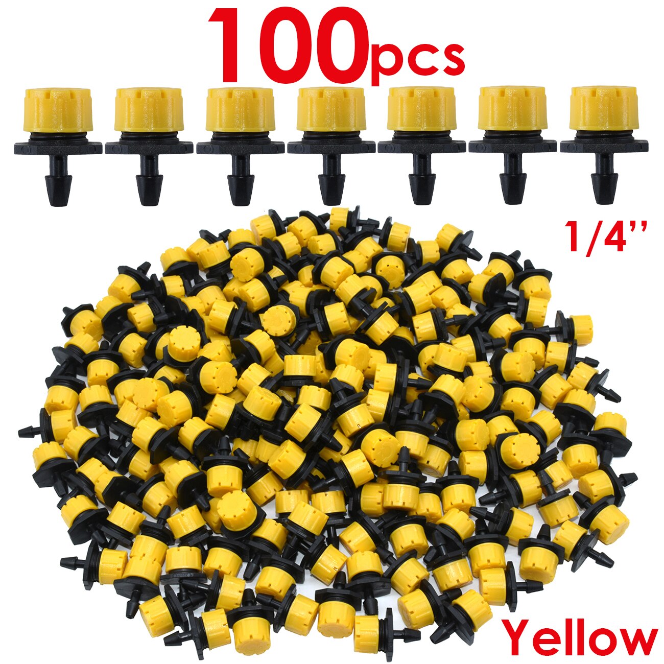 KESLA Garten 30-1000PCS 4/7mm Bewässerung Düse Einstellbar Tropf Bewässerung Sprinkler Emitter Micro Drip Gewächshaus balkon Hof