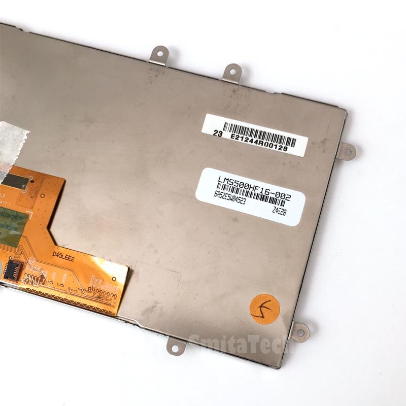 5 tommer lms 500 hf 16 lms 500 hf 15 lcd skærm og berøringsskærm til tomtom  go 500 go500 gps lcd skærm panel reparation udskiftning
