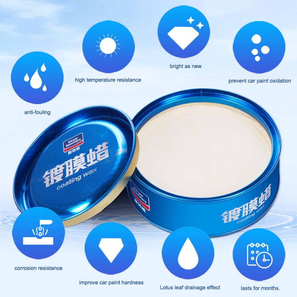 Hård voks bilvoks ridser dæksel vandtæt autoreparation voks poleringspasta voks anti-fade bilpleje voks bil ridsefjerner