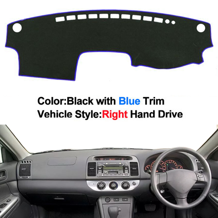 Sunland Dashmat For Ford Falcon BA BF (No Clock) – 2003-2007, Black Carpet, RHD