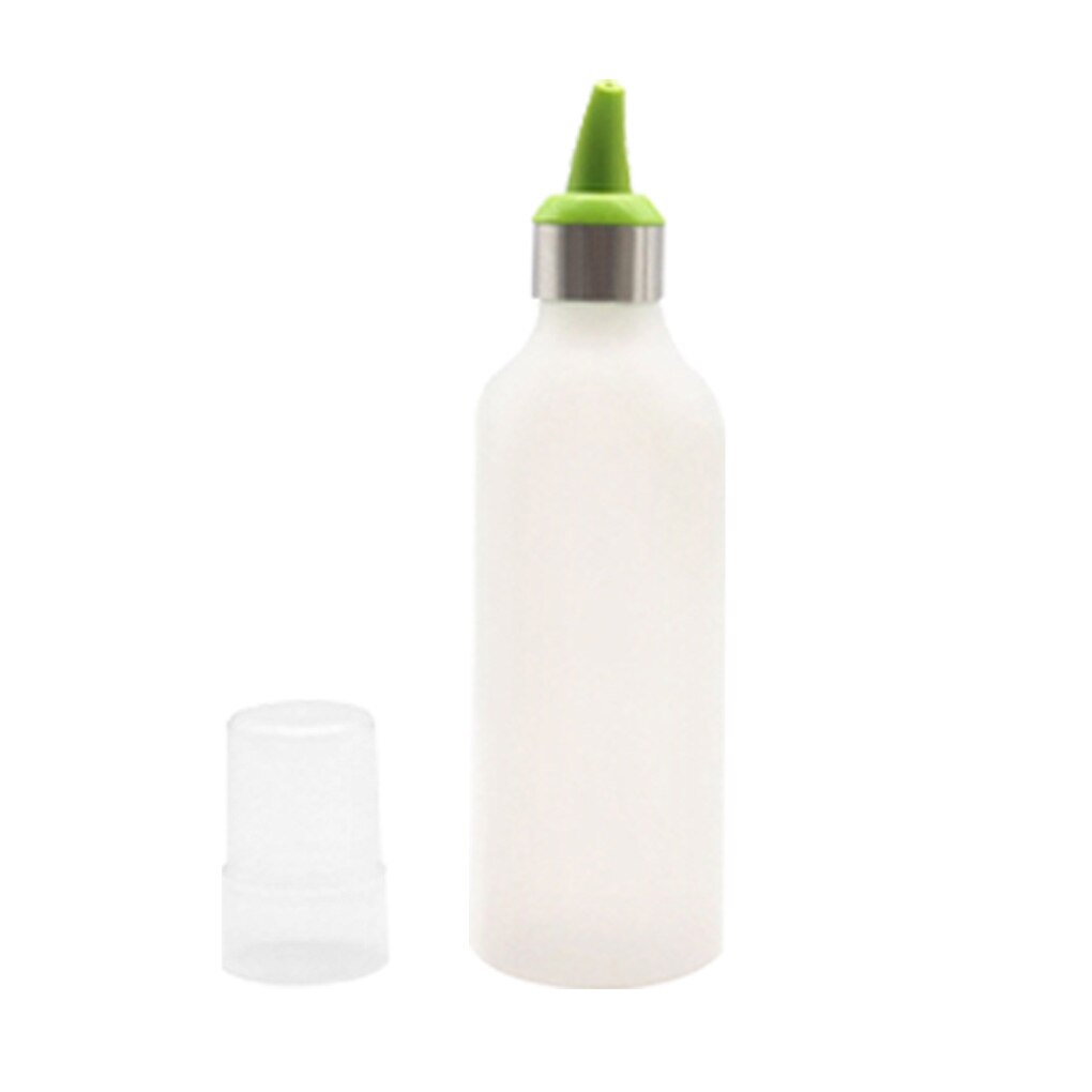 450Ml Plastic Squeeze Fles Kruiderij Flessen Dispenser Voor Jam Saus Azijn Olie Ketchup Mosterd Keuken Koken Accessoires: 05