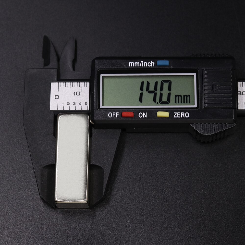 Aimant Permanent N35 en néodyme, bloc magnétique Super puissant, 40x15x10mm, 1/2/5/10 pièces