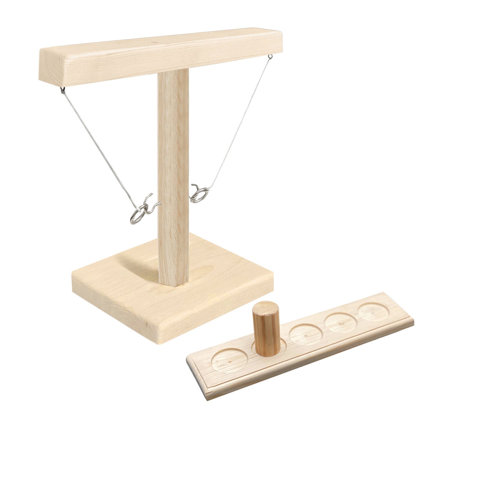 Party Family Fun Tijd Handgemaakte Houten Ring Toss Haken Snelle Interactief Spel Voor Bars Thuis Ring Gooien Spel