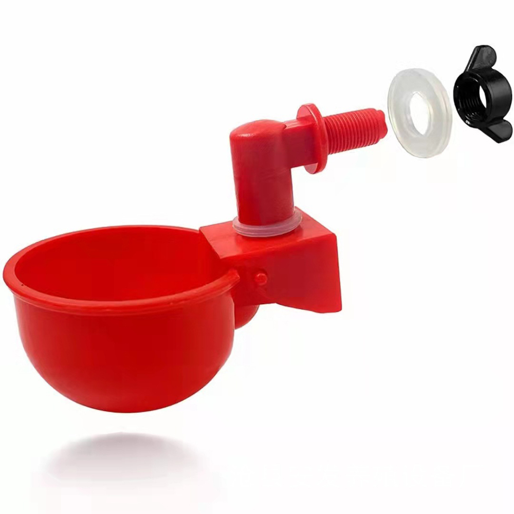 Bebedero automático para aves de corral, tazón para pollo, pájaro, tazas de agua, máquina para beber de pato, cuencos colgantes, dispensador de agua
