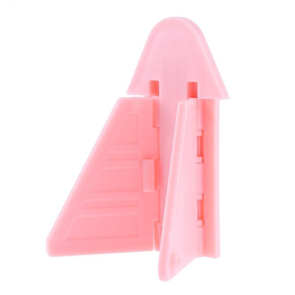 Baby Safety Lock for Sliding Door Window Children Lock Drawer Cabinet Door Wardrobe Anti-pinch Kids Safety Lock: Pink