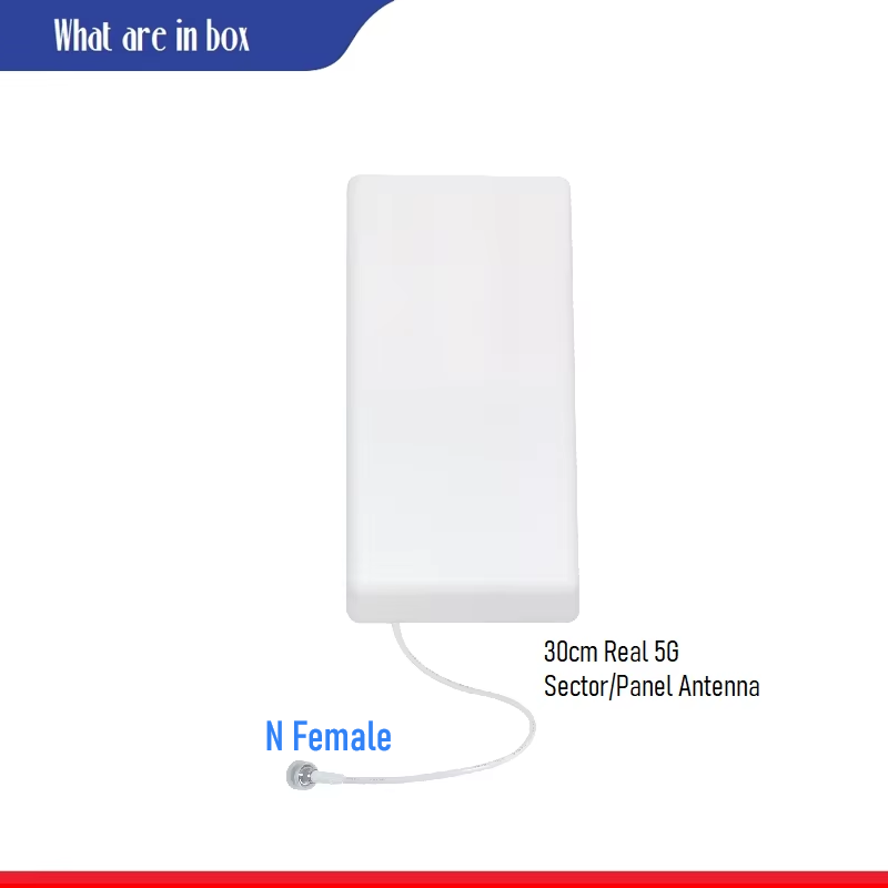 Ceiling Indoor Interior Directional Omni Antenna 700 2700 3800 MHZ 2G 3G 4G 5G WIFI for Router CPE Amplifier Booster: EU Plug
