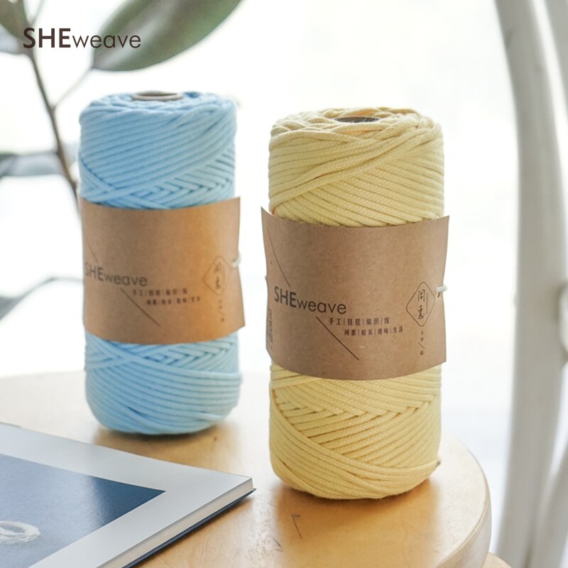 Macrame Cord 3mm x109 yd Soft Macrame Rope for macrame bag Wall Hanging Macrame Supplies Bohemia Dream Catcher DIY