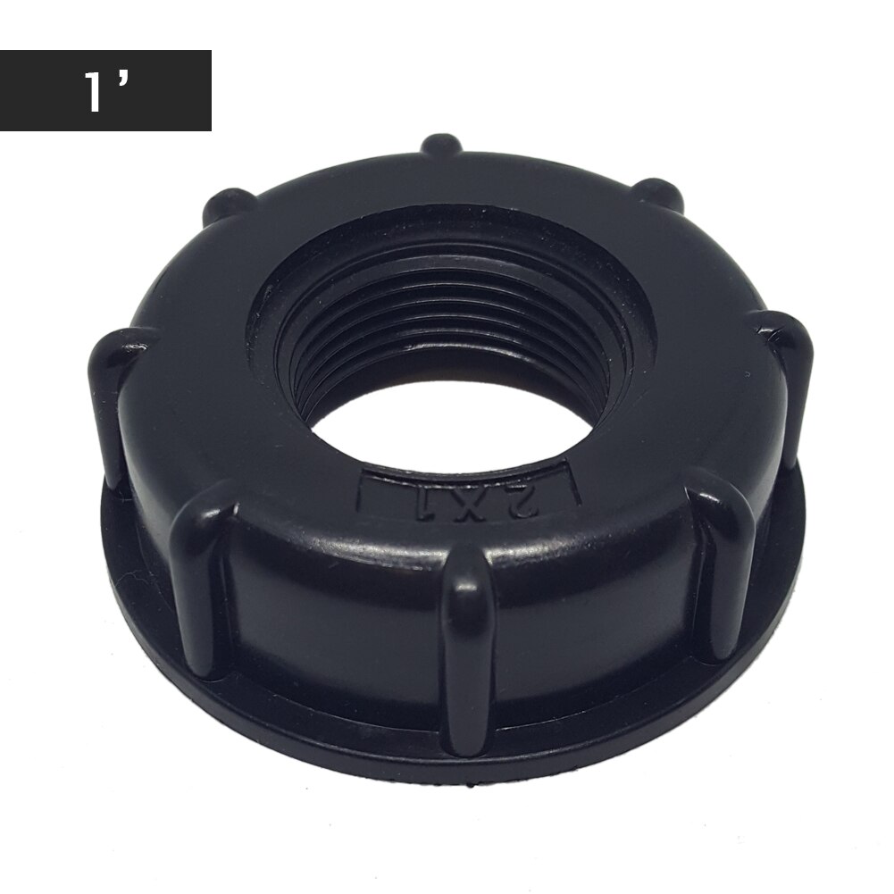 1000L IBC Tank Adapter Plastic IBC Tote Tank Connector Fitting Ton Barrel Accessories Black: H