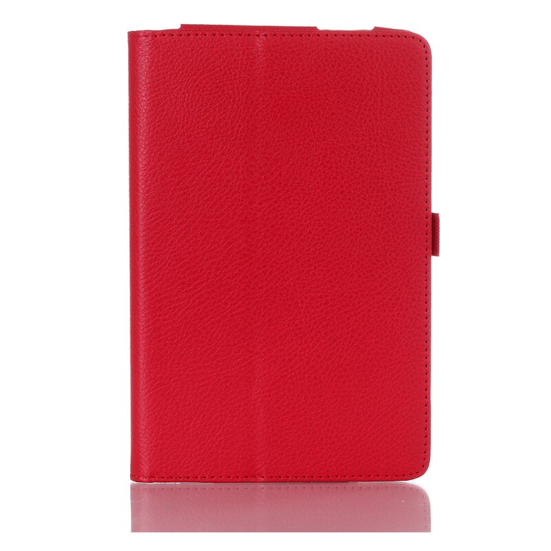 Funda magnética inteligente con soporte para Samsung Galaxy Tab 3 7,0 SM-T210 T211 P3200: Red