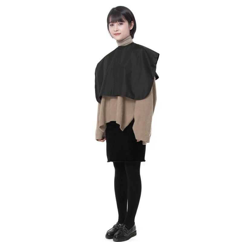 Salon Hair Cutting Cape Waterproof Hairdresser Cut Hair Black Hairdressing Cape Gown Cloth Hair Styling Tools