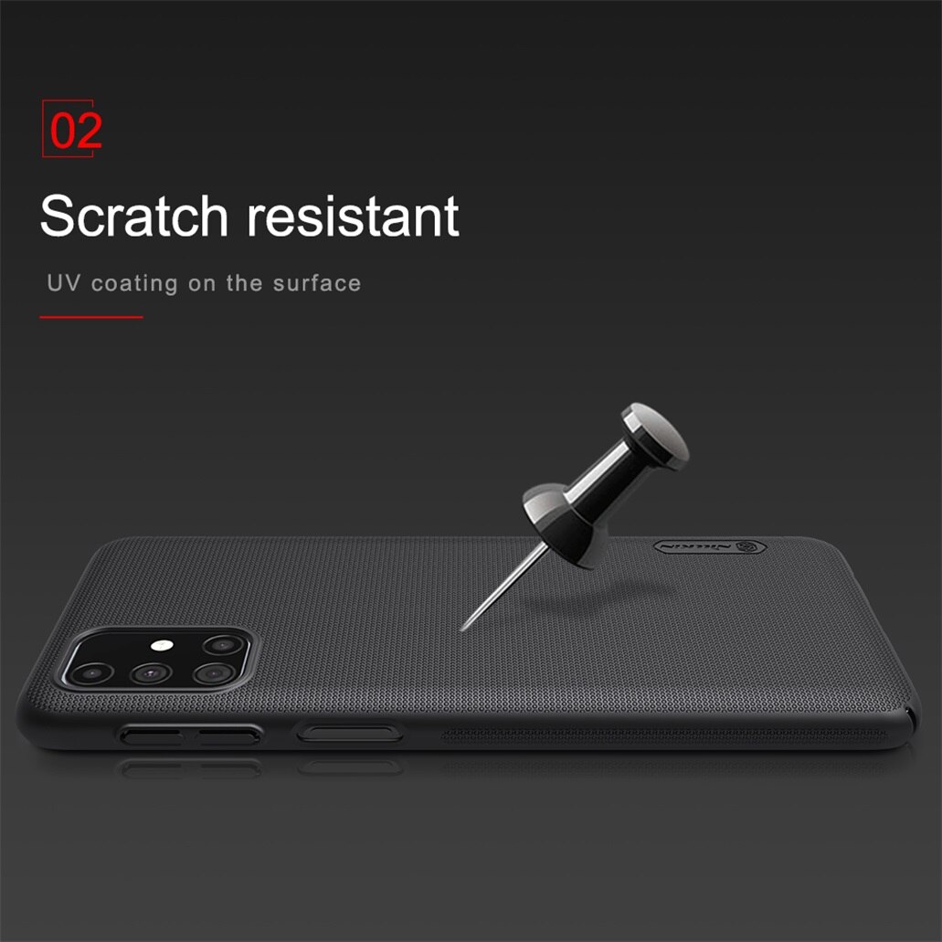 Nillkin pokrywa dla Samsung galaktyka M31s M51 przypadki matowe tarcza Obudowa matowy twardy PC telefon ochraniacz tylna pokrywa dla Samsung M51