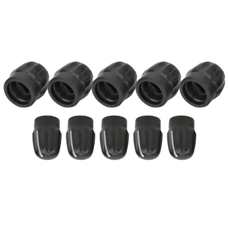 Perilla selectora de canal, 5 par/set, perilla gruesa de volumen + Selector de canal para Radios Motorola EP450/PRO5150