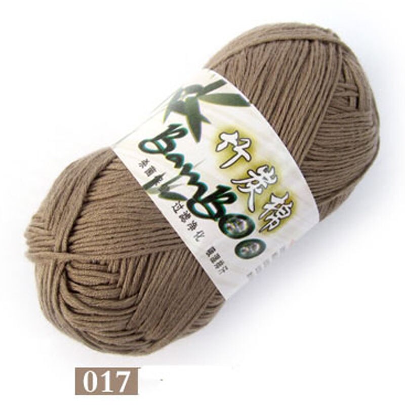 70% bamboo fiber 30% cotton hand knitting yarns Anti-Shrink Baby yarns crochet thread cotton thread thick bamboo cotton yarn: 017