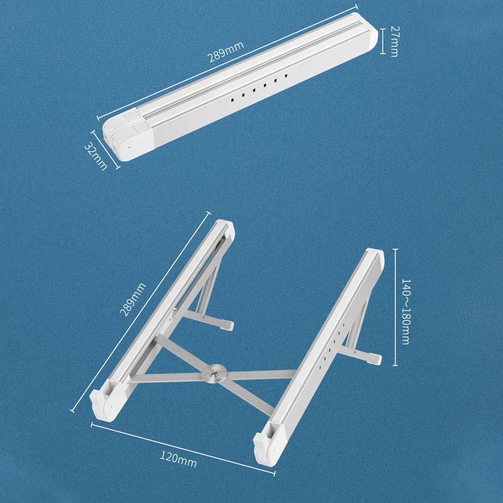 Universal Antislip Moderne Desktop Houder Verstelbare Hoogte Laptop Stand Opvouwbare Draagbare Uitgeholde Kantoor Woonaccessoires