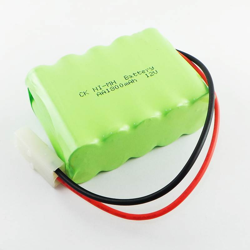 Cargador de batería marrón de 12V, 5 NiMH, 1800MAH, NI-MH, 12V, AA, célula de iones de litio recargable