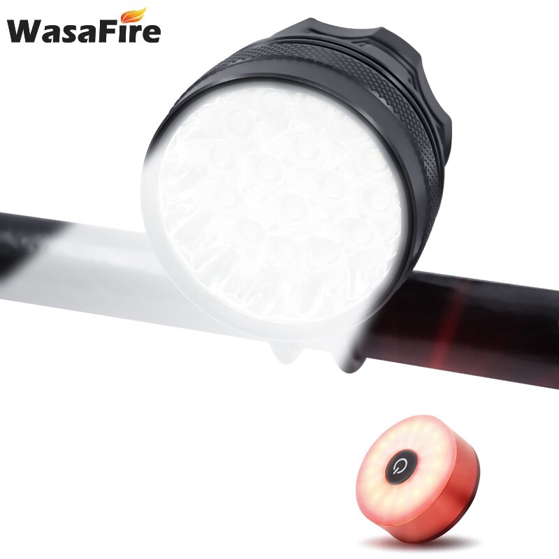 WasaFire 40000 Lumen 16 * T6 LEDs Fahrrad Lampe Fahrrad Front Licht Lauf Scheinwerfer Reiten Radfahren Roller Taschenlampe luz bicicleta