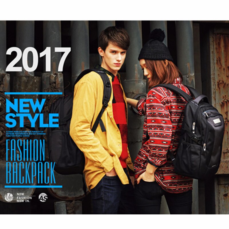 AspenSport superiore di Marca di Modo Impermeabile Zaino unisex sacchetto di Scuola degli uomini per il computer Portatile Donne Borsa per taccuino Zaino 15.6 a17 Pollici