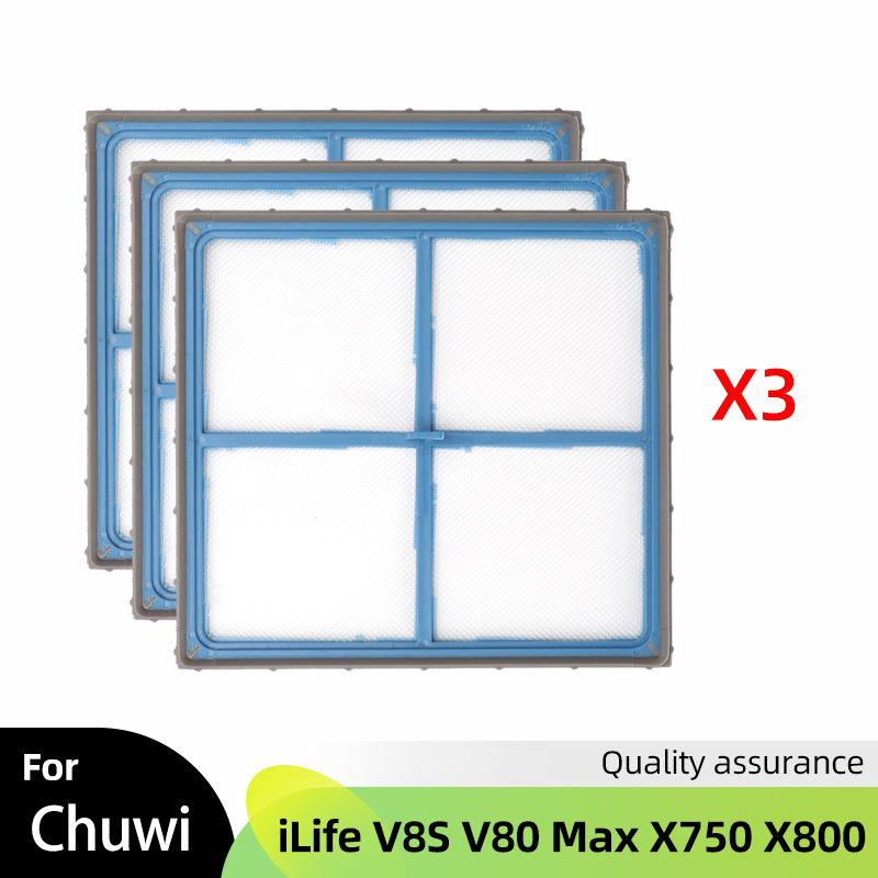 For iLife Chuwi V8 V8s Plus X750 X800 X785 V80 Max Side Brush Hepa Filter Mop Parts Accessories Robot Vacuum Cleaner Parts: Dark Grey