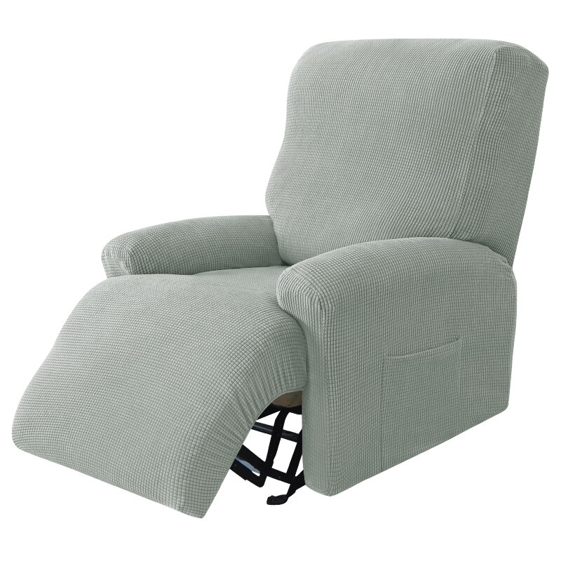 Polar Fleece Recliner Cover Split Relax All-inclusive Lazy Boy Chair Cover Lounger Single Couch Sofa Slipcovers Armchair Covers: 3776-ZHS-04