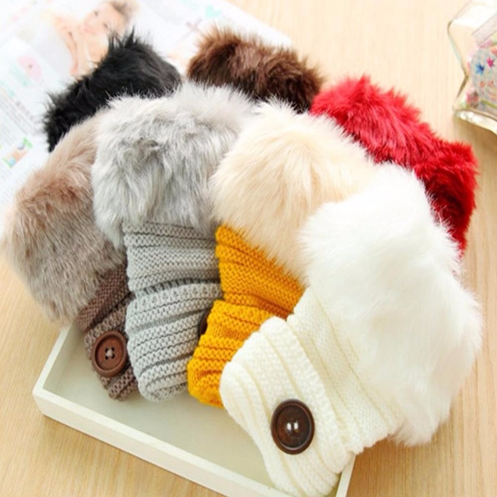 1 Pairs Winter Vrouwen Faux Fur Vingerloze Handschoenen Vrouwelijke Wamer Konijnenbont Half Cover Pols Handschoenen Wanten