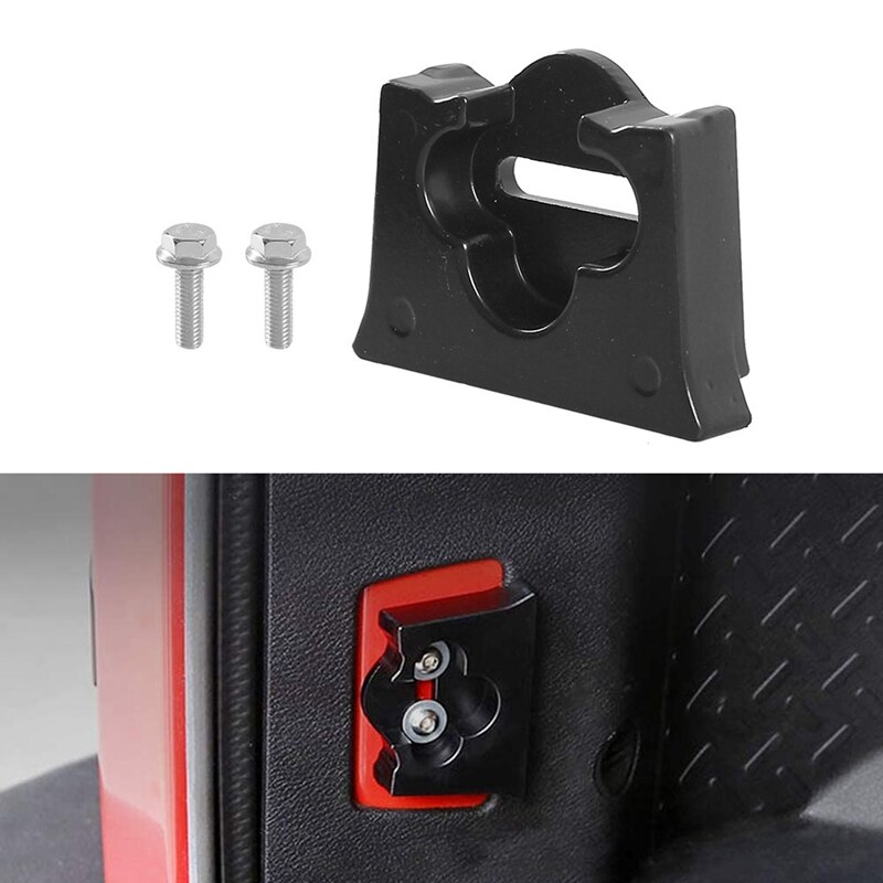 Bloqueo de límite de puerta trasera para Jeep Wrangler, tope de pestillo de puerta trasera, bloque de refuerzo