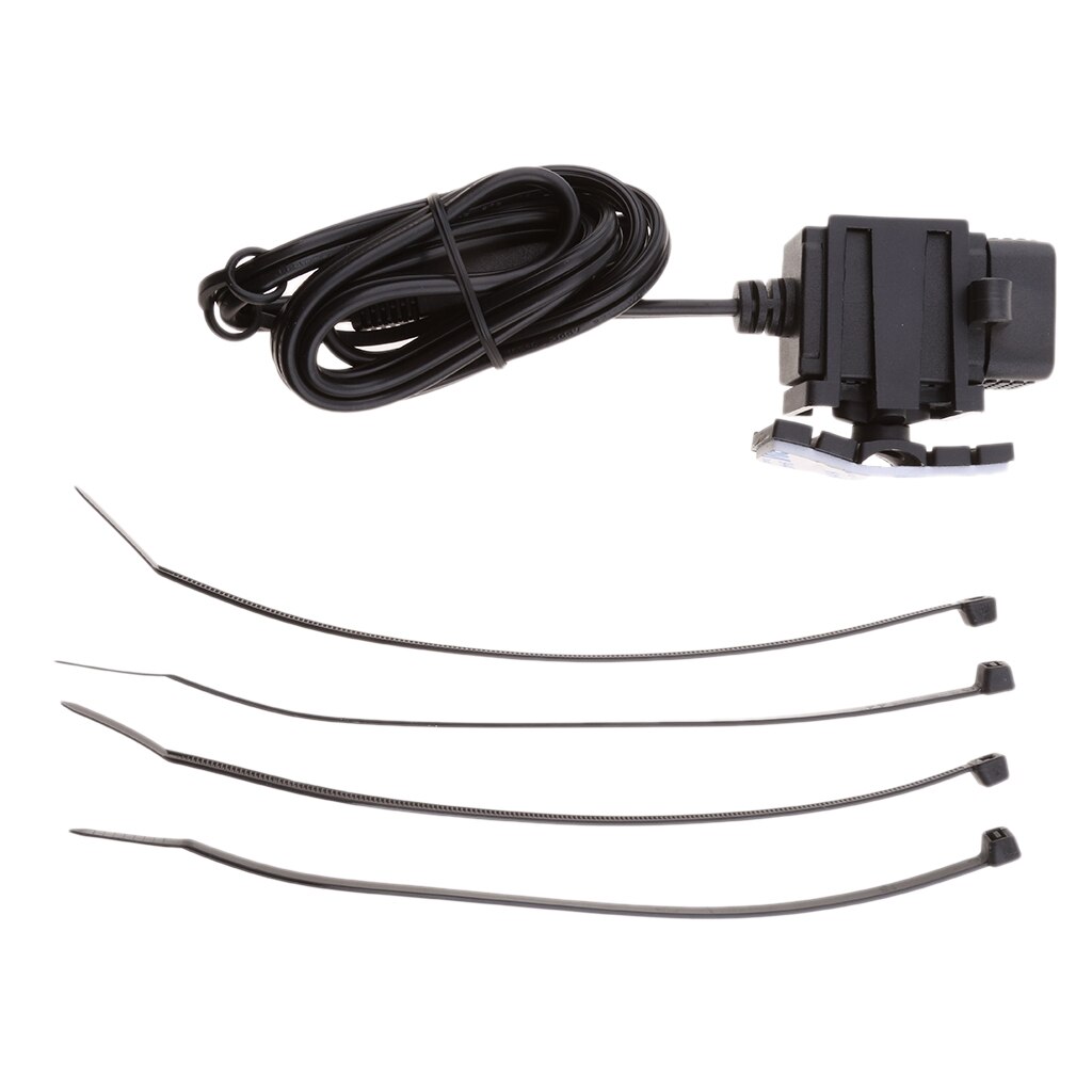 Waterdichte Sae Naar Usb-kabel Adapter 2.1A &amp; 1.0A Dual Usb-poort Stopcontact Voor Motorfiets Smart Telefoon Tablet Gps