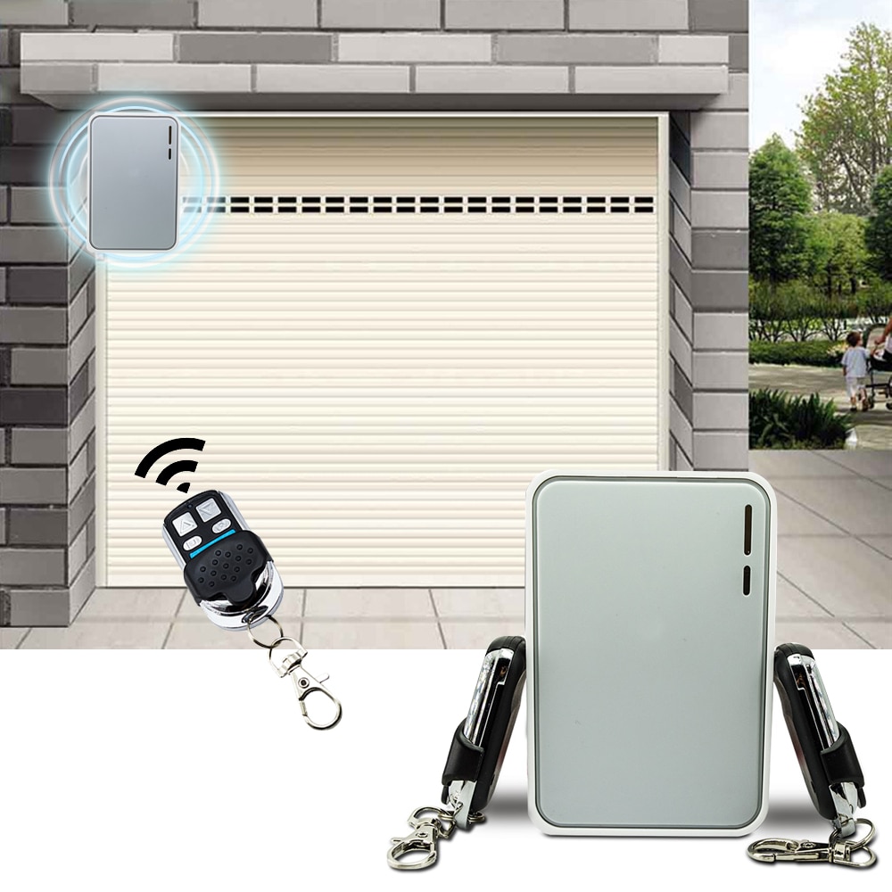 ANYSANE Rolling Shutter Tubular Motor Controller Wireless Garage Door Electric Door Remote Control Kit RF433mhz Receiver Emitter
