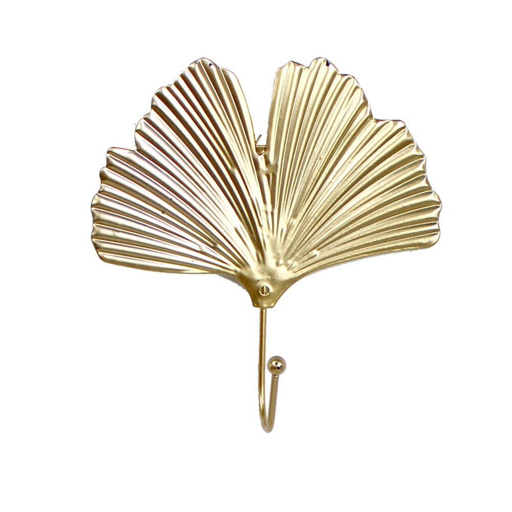 Leaf Shaped Adhesive Towel Hooks Mini Single Clothes Bag Hanger Hats Bag Key Hanging Hooks Wall Hanger Household Gadgets: 3