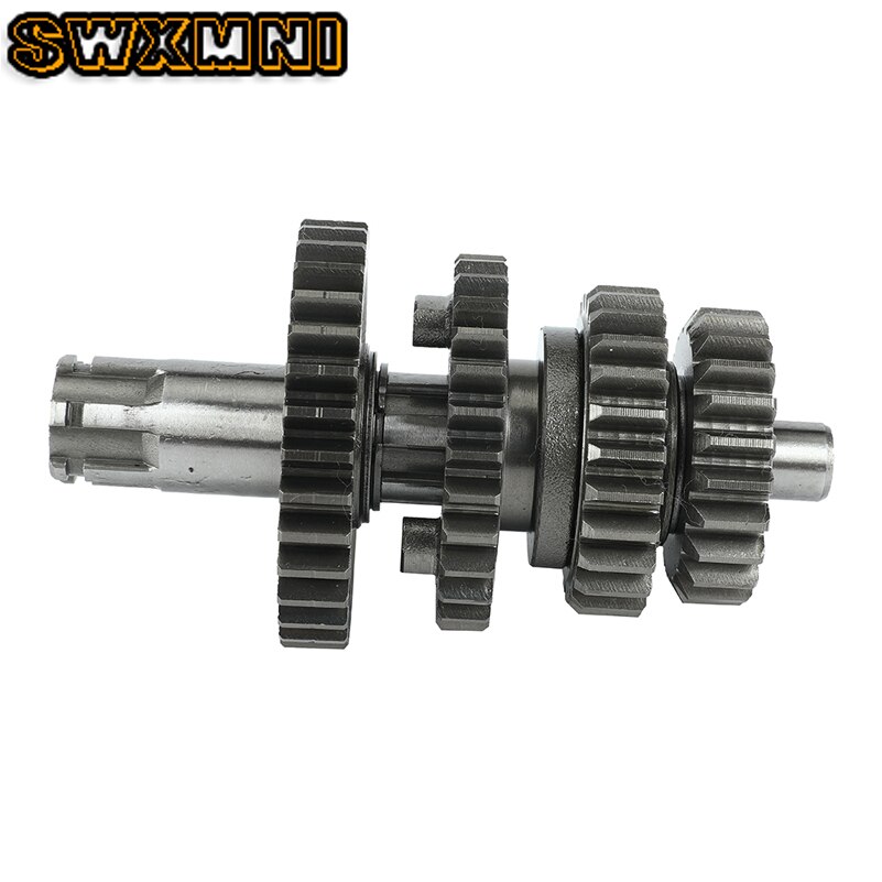 Lifan 125cc Transmission Gear Box Counter Shaft kit For LF125 125cc 1P52FMI Horizontal Engines Dirt Pit Bikes Parts