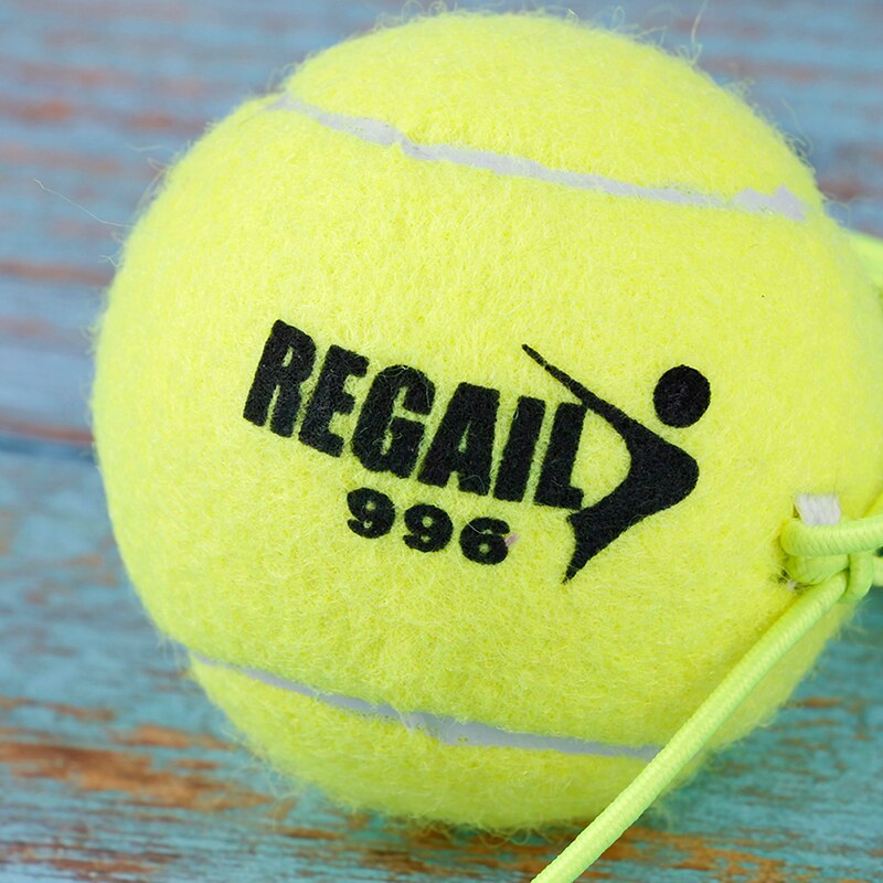 Elastisk gummi hoppebold tennis træner band bold begyndertræning tennis enkelttræning træning bælte line snor værktøj