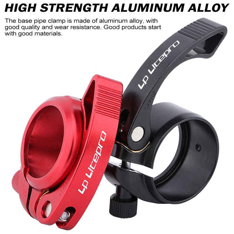 41Mm Fiets Zadelpen Klem Zadel Buis Quick Release Aluminium Vouwfiets Seat Klemmen Qr Voor 33.9Mm Zetel post Jc
