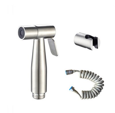 Wc Bidet Kraan Sproeier Toilet Hand Spray Handheld Bidet Spuiten Rvs Bidet Set Badkamer Wc Bidet Spuiten Douche: C