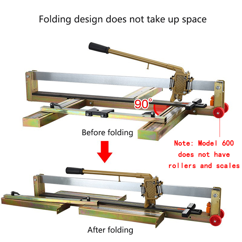 Manueller Fliesenschneider Aus Alu – Mit Infrarot & Rutschfest