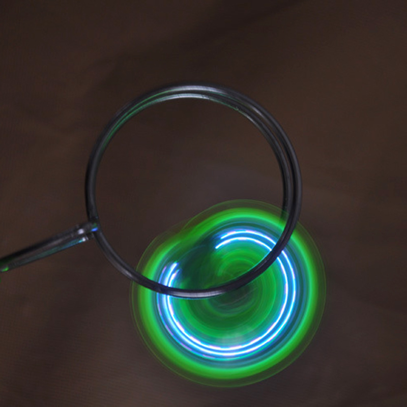 Toupies gyroscopiques magiques colorées, jouets pour enfants, Flash YO-YO magnétique