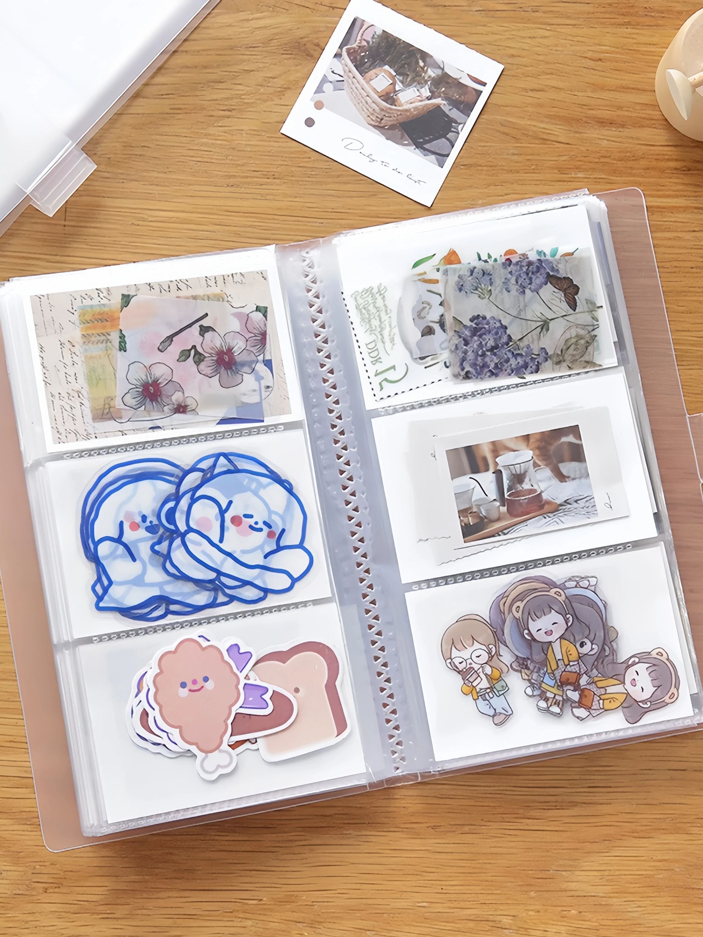 120/240-card card book card movie ticket book 3-inch photo album small card storage book