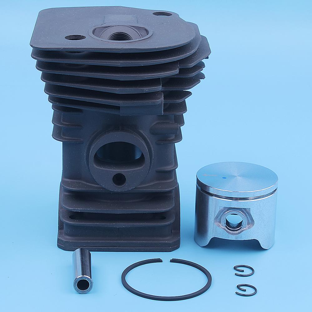 Kit de bague de Piston de cylindre de 44mm pour Husqvarna 350 345 340 tronçonneuse EPA 537253004 537253002 pièce de rechange de remplacement