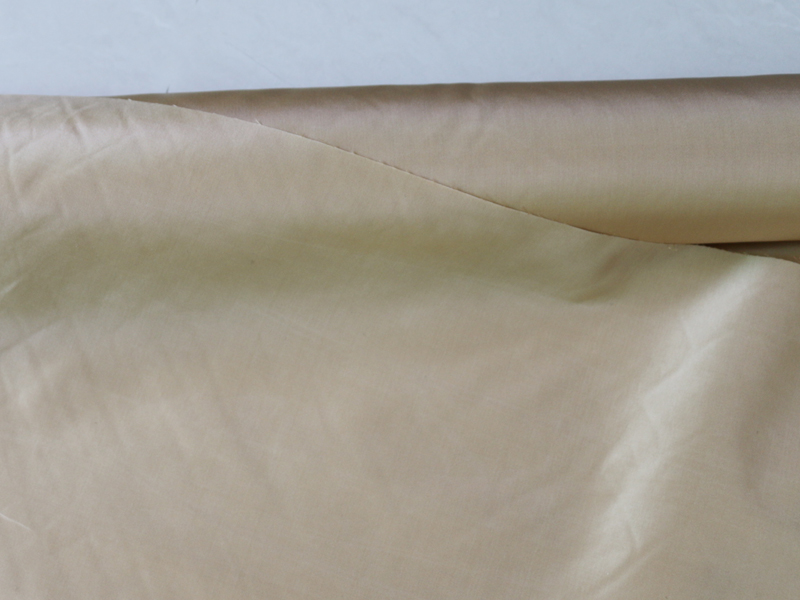 Vormige Zijden Trouwjurk Stof Garen Geverfd Taffeta Elegante Champagne 100*140Cm