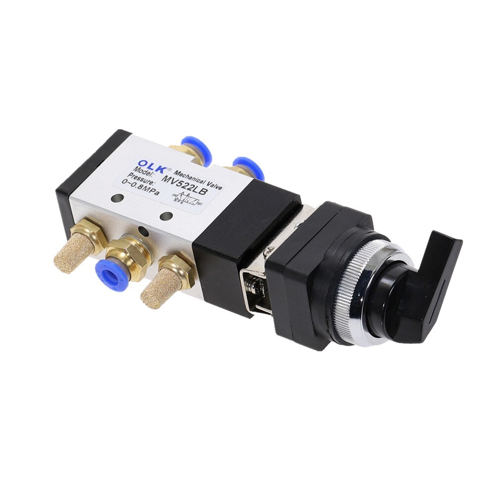 Select Switch Air Valve Right Pneumatics MV522 Series Mechanical Valve MV522LB 2 Position Mechanical valve 2 gear